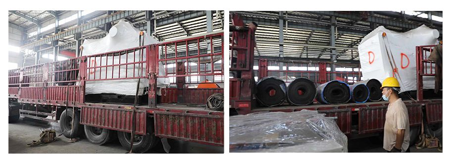 石料生產線設備裝車