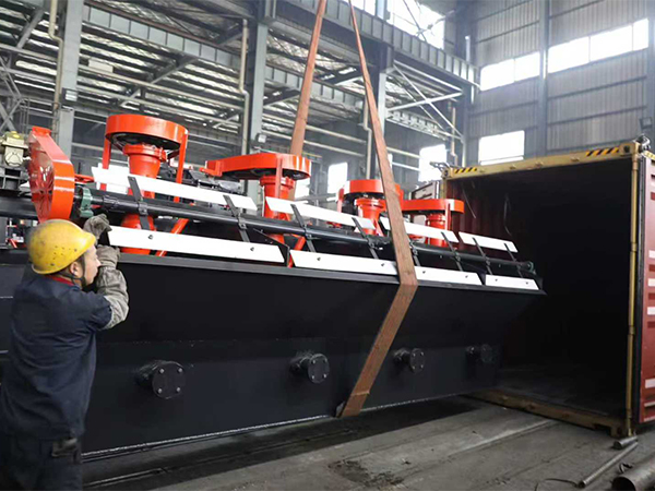 玻利維亞60臺浮選機(jī)發(fā)貨